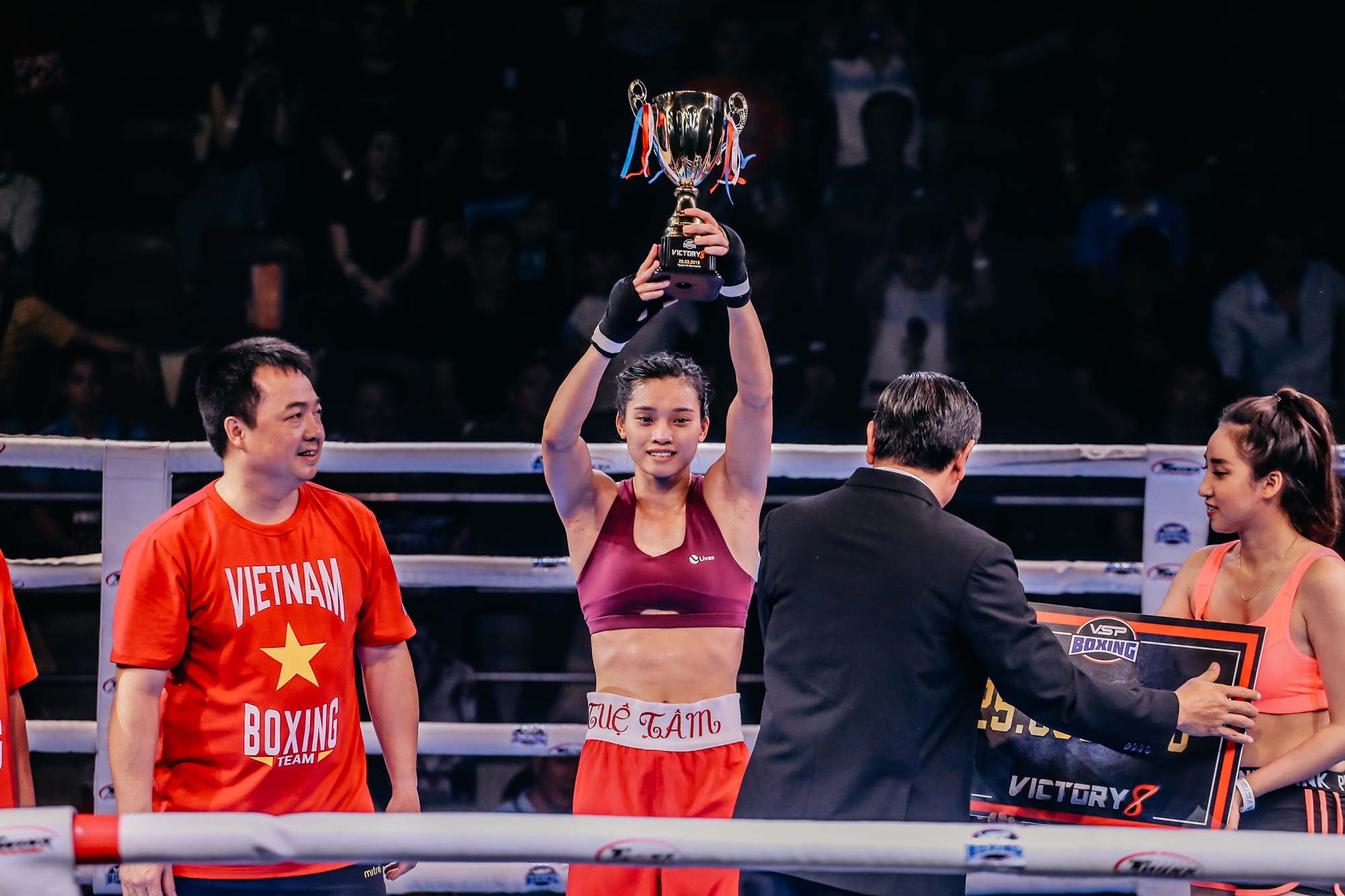 Boxer Nguyễn Thị Tâm đang chờ Uỷ ban Olympic 